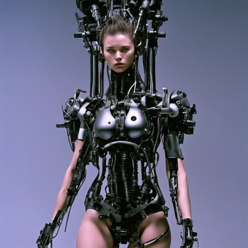 from movie event horizon 1997 from movie tetsuo 1989 from movie virus 1999 400lb show girls made of machine parts hyper  amazing awesome portrait 2