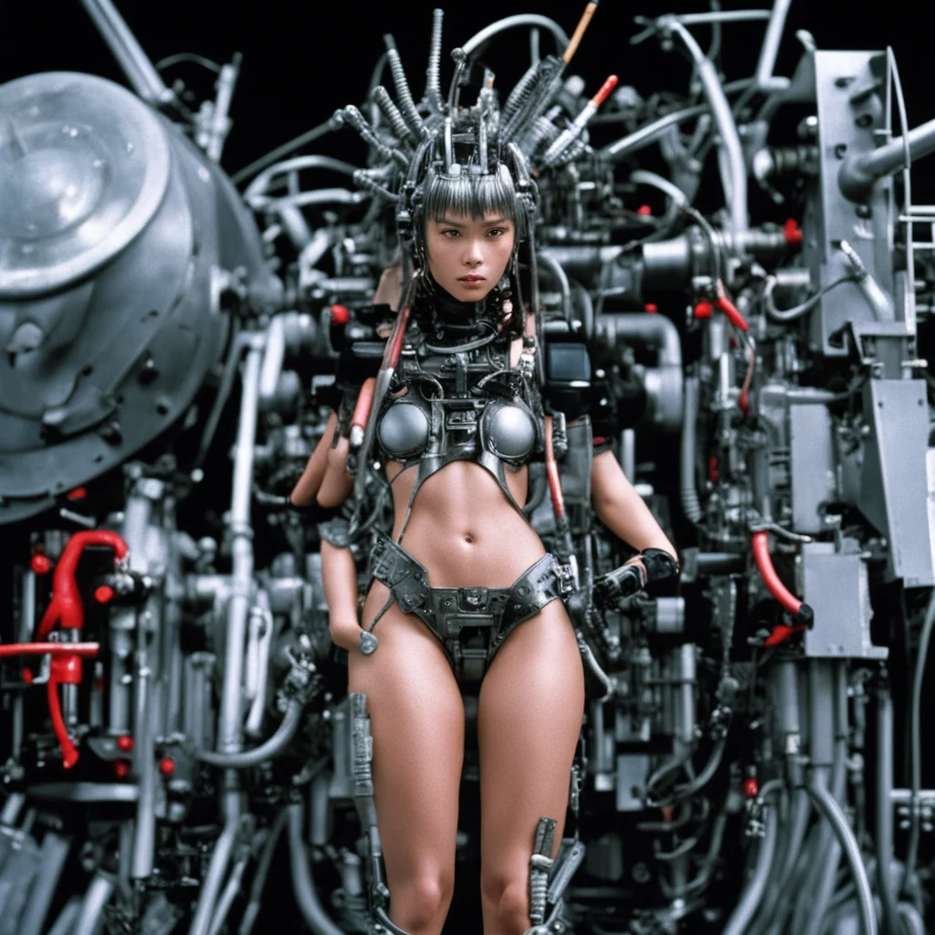 from movie event horizon 1997 from movie tetsuo 1989 from movie virus 1999 400lb show girls made of machine parts hyper 