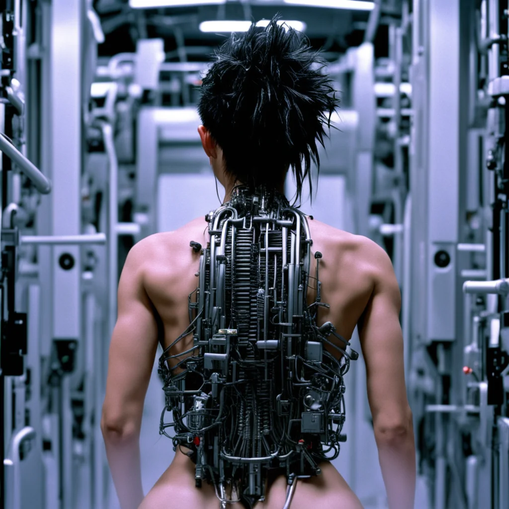 from movie event horizon 1997 from movie tetsuo 1989 from movie virus 1999 400lb show womans from behind made of machine  good looking trending fantastic 1