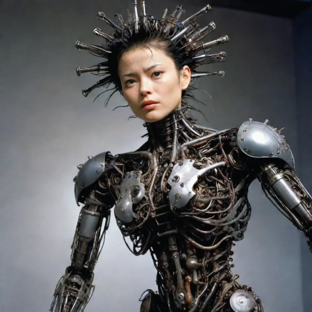 from movie event horizon 1997 from movie tetsuo 1989 from movie virus 1999 400lb show womans made of machine parts hyper 