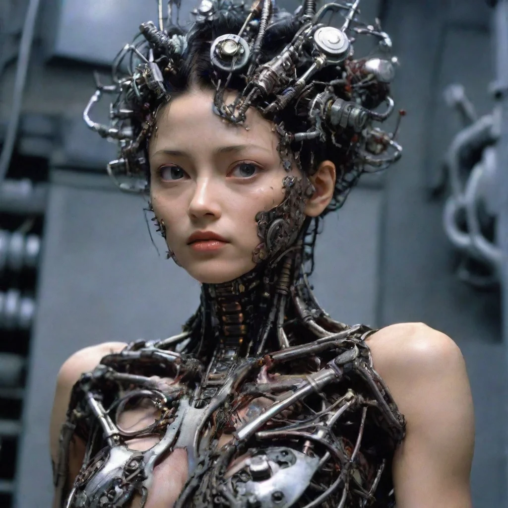 from movie event horizon 1997 from movie tetsuo 1989 from movie virus 1999 women made of machine parts hyper