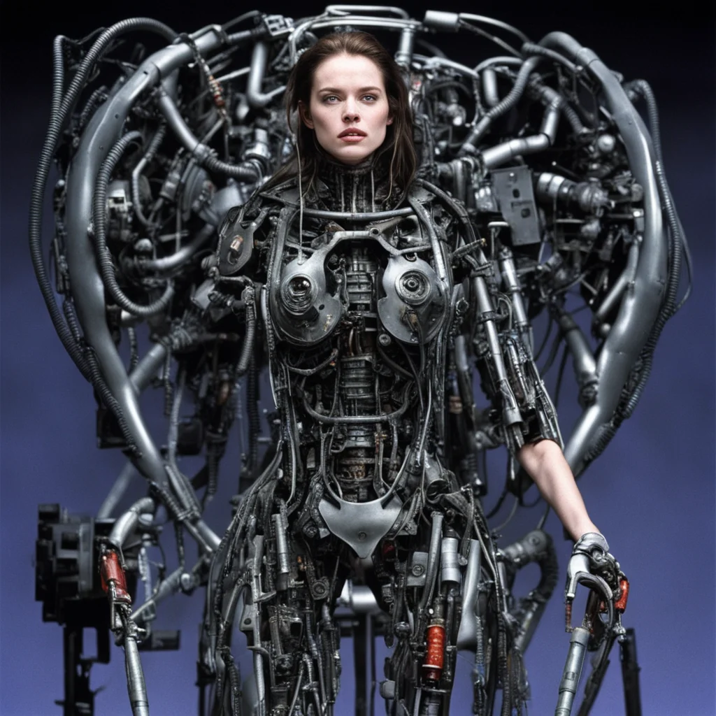 from movie event horizon 1997 from movie virus 1999 400lb show woman made of machine parts hyper 