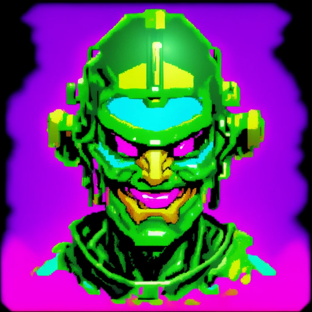 from starforce nes videogame 1985 from starforce arcade videogame 1984chrome ugly face amazing awesome portrait 2