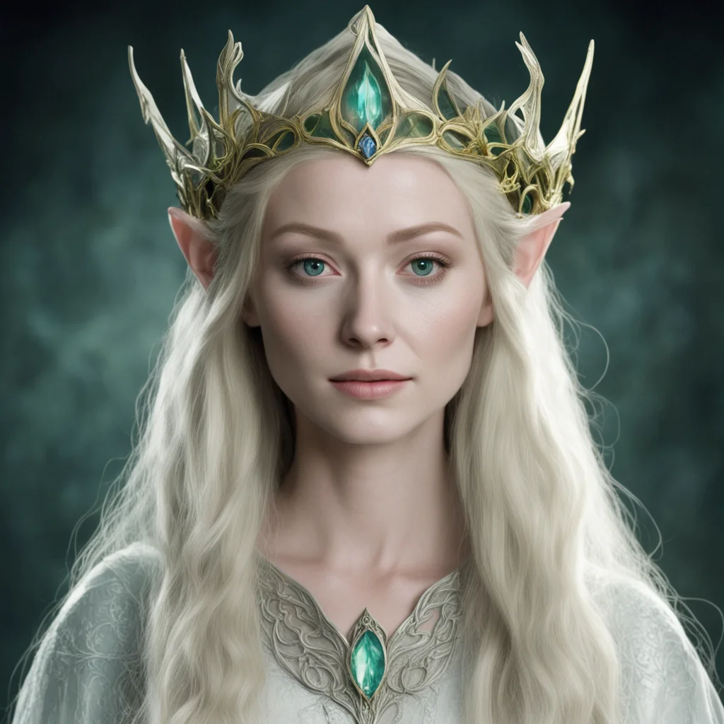 aigaladriel with elvish crown good looking trending fantastic 1