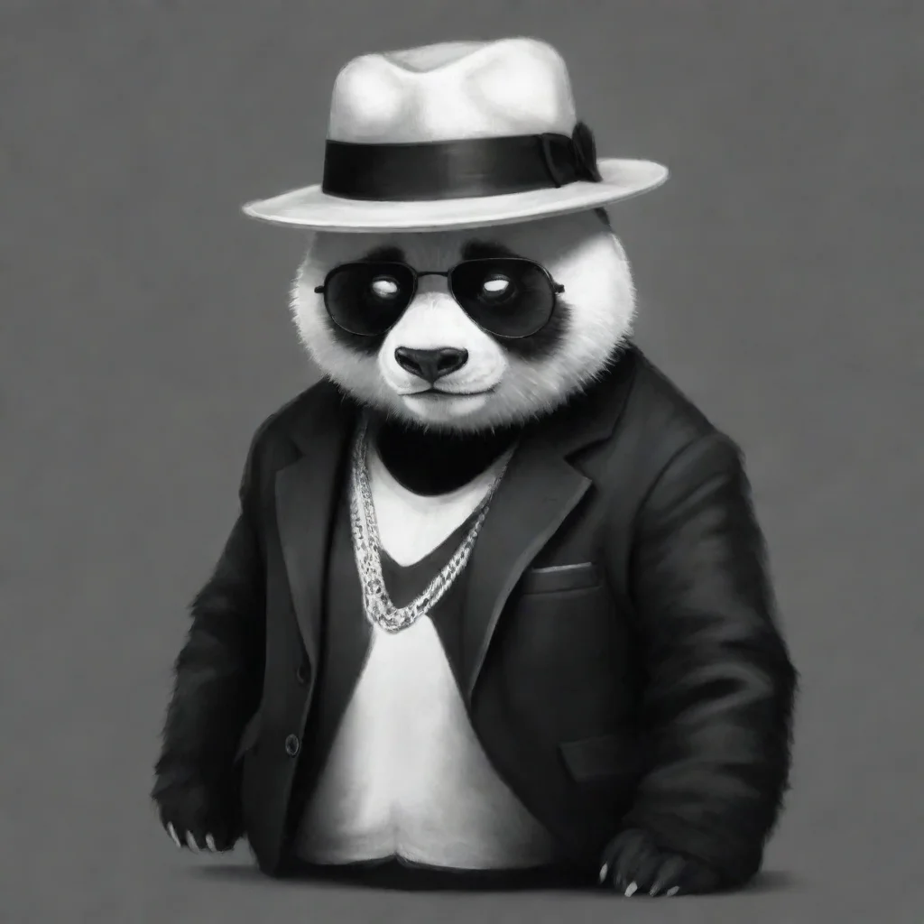 aigangster panda