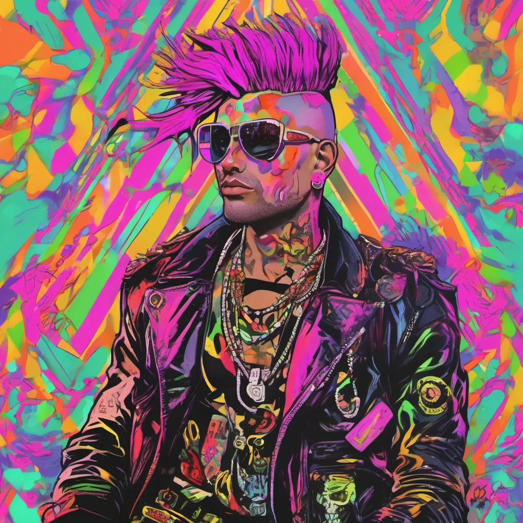 gay masculine god neon punk good looking trending fantastic 1