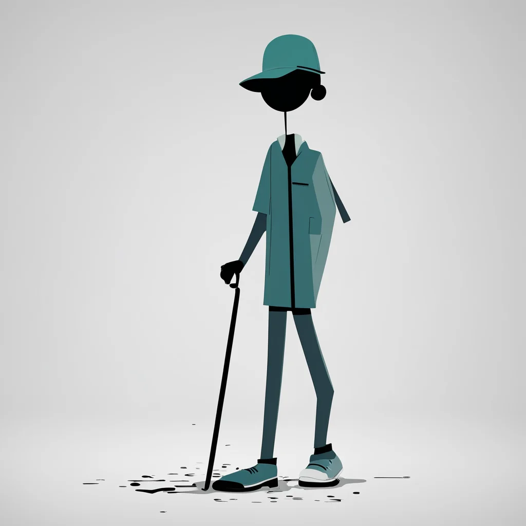 aigenerate a stickman art he%E2%80%99s a janitor mopping the floor%2C  and his animated and cleaning.. and he has a name tag on that says raymundo confident engaging wow artstation art 3