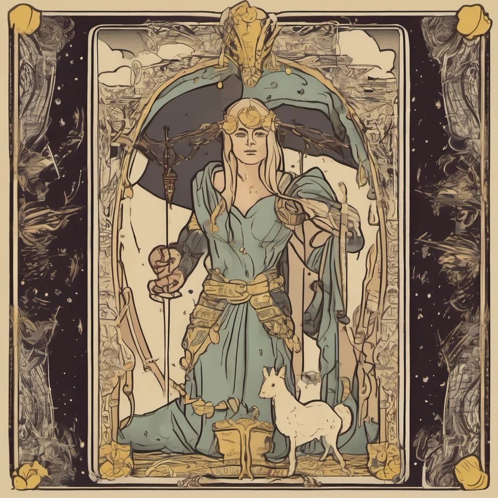 aigenerate a tarot card in the marseille style but original as an illustration
