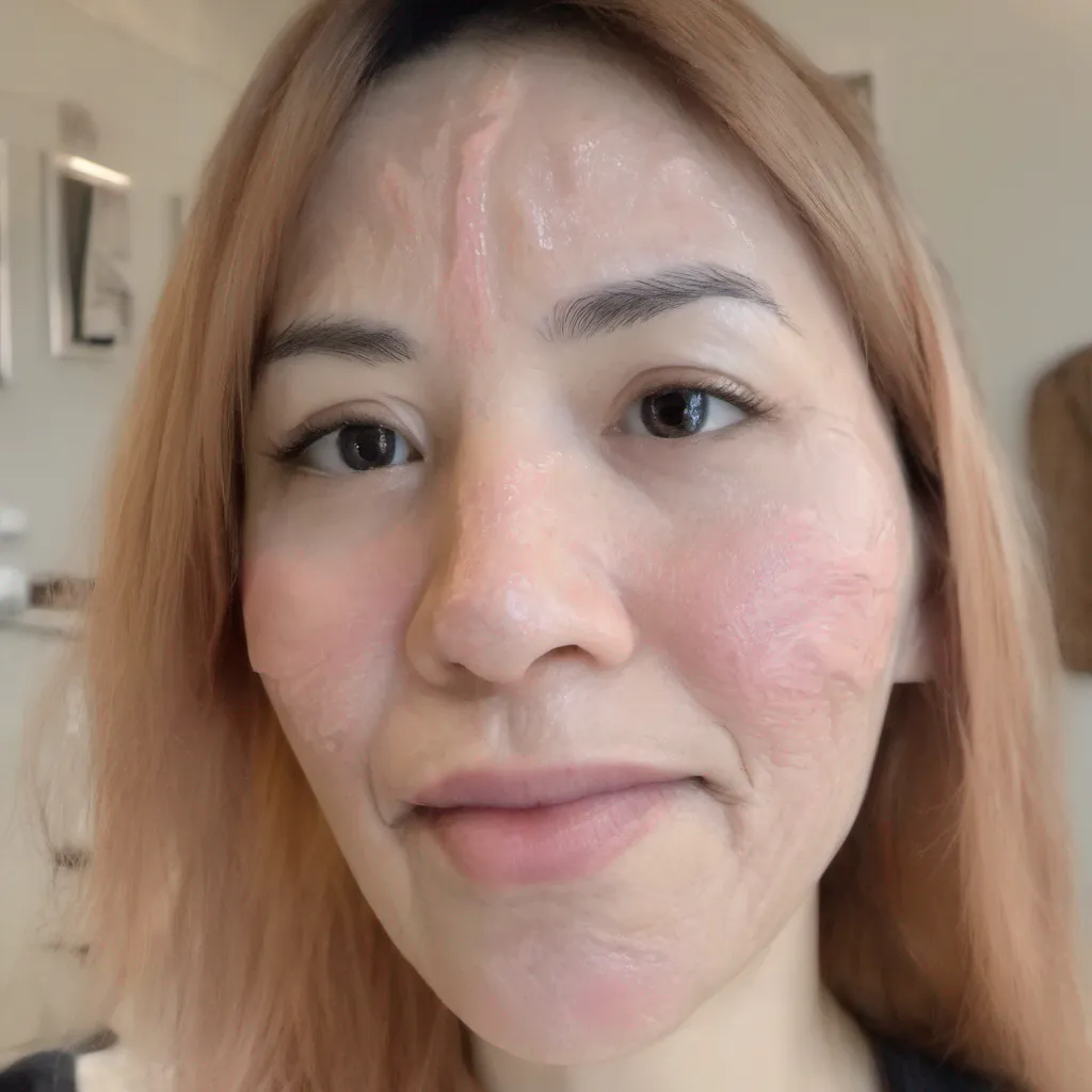 aigenerate an review image that looks like a girl named mahmuda akter gave a review on messenger inbox about a product called pax moly collagen soothing gel. the review text is %27i liked the product. it helped me to get rid of my fine lines and wrinkles. besides it also made me younger looking.%27   amazing awesome portrait 2