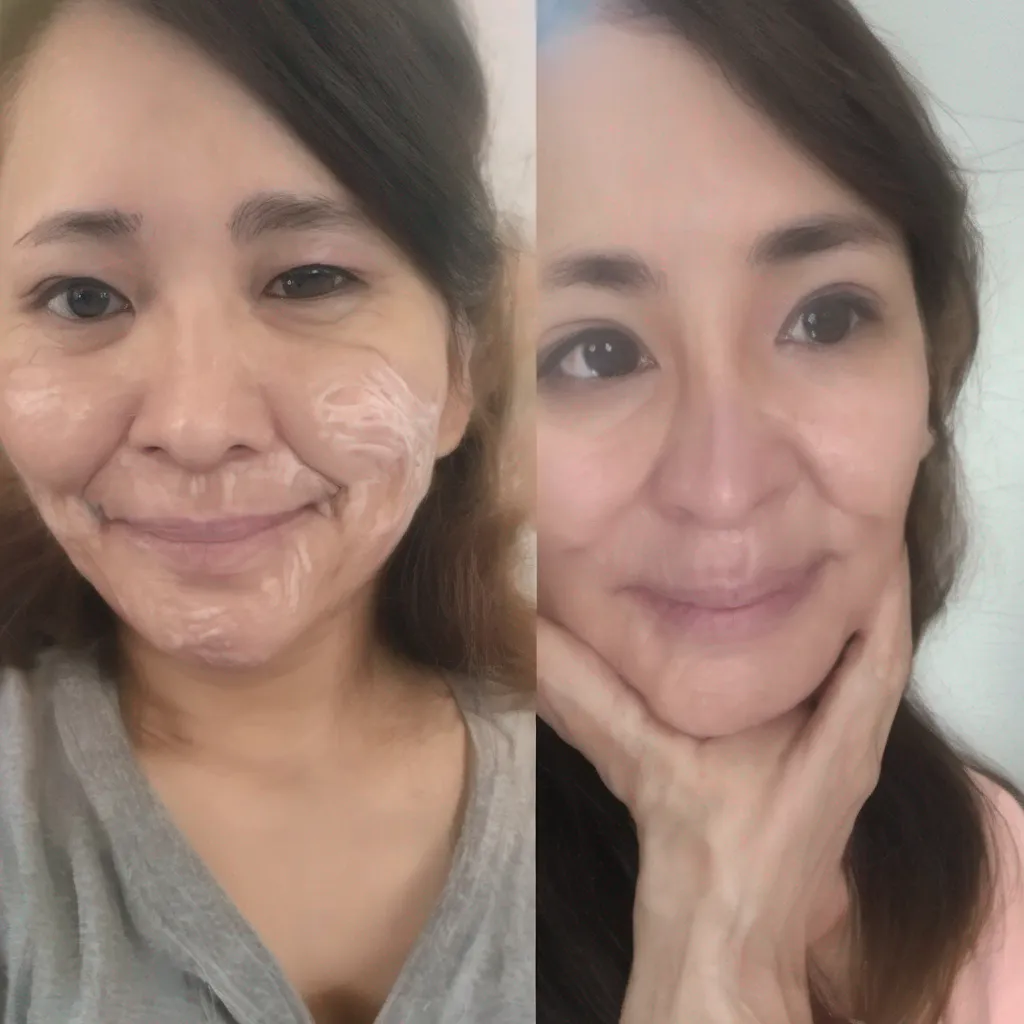 aigenerate an review image that looks like a girl named mahmuda akter gave a review on messenger inbox about a product called pax moly collagen soothing gel. the review text is %27i liked the product. it helped me to get rid of my fine lines and wrinkles. besides it also made me younger looking.%27   confident engaging wow artstation art 3