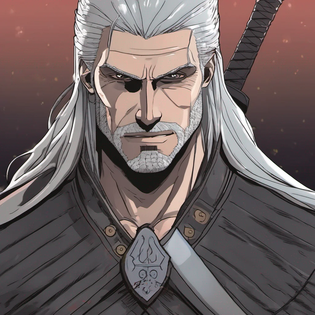 geralt of rivia as a captain in the bleach anime good looking trending fantastic 1