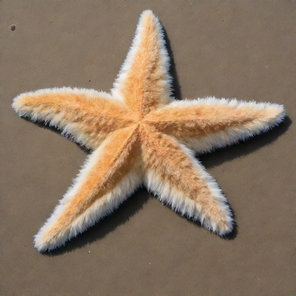 aigiant fur covered starfish