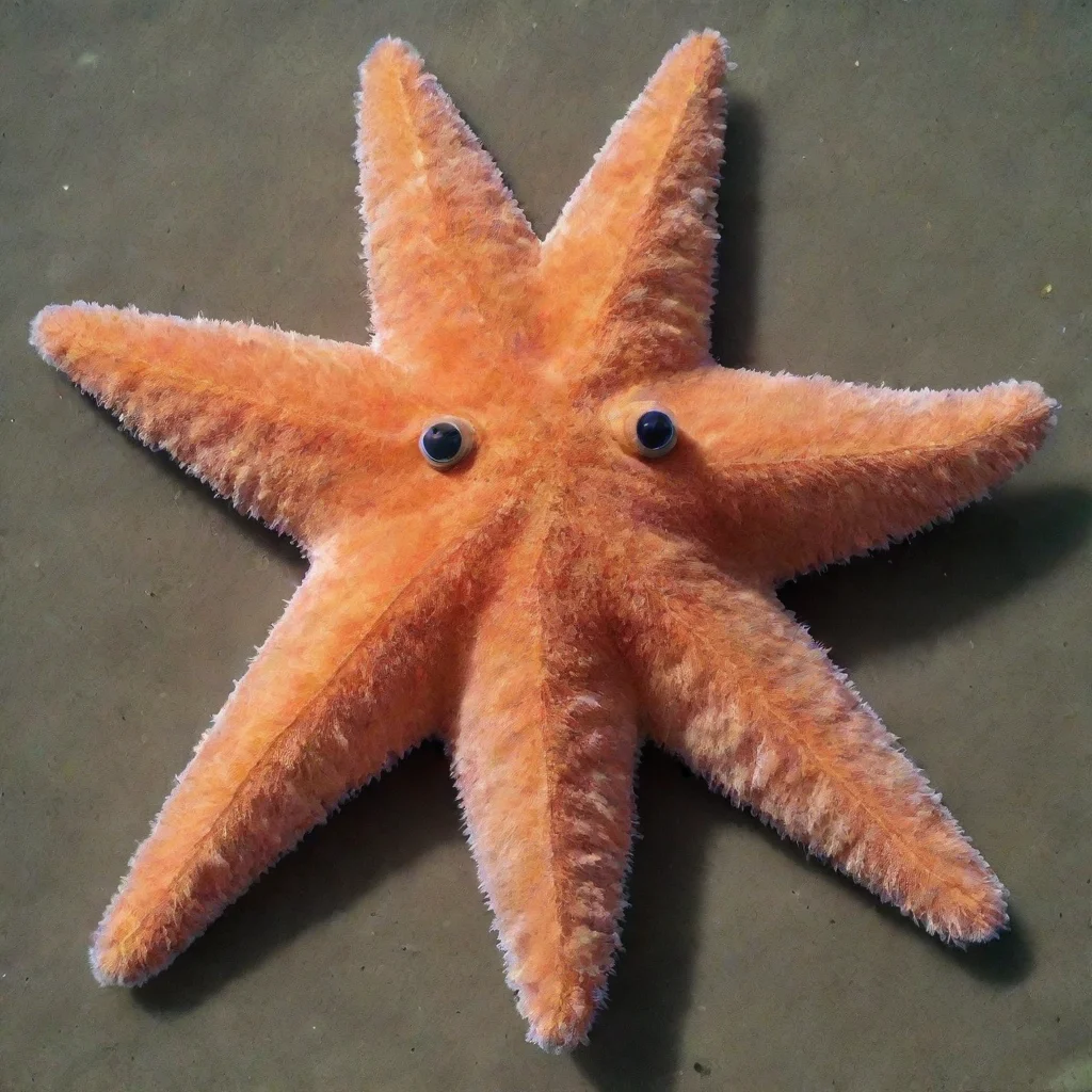 aigiant hungry furry starfish