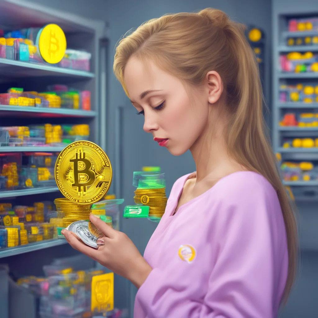 aigirl buying bitcoin