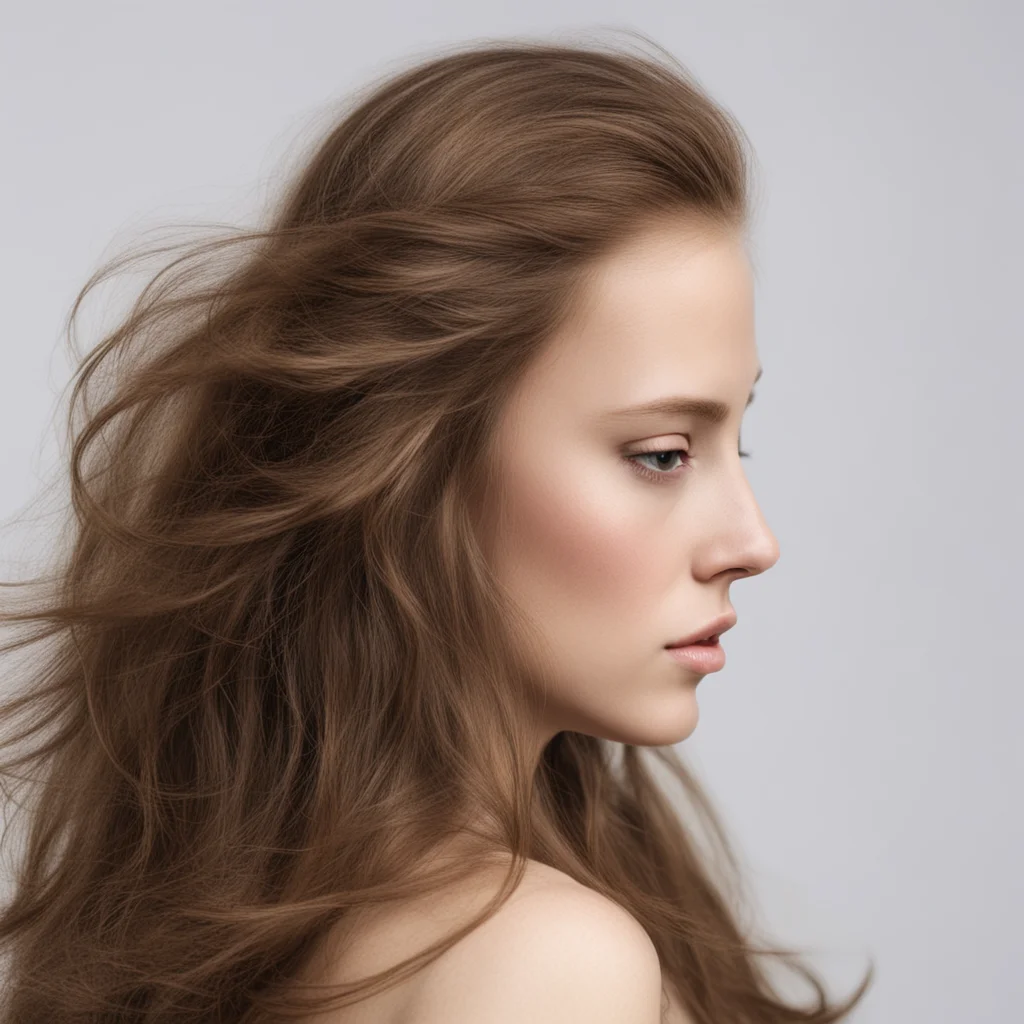 girl side profil flowing hair amazing awesome portrait 2