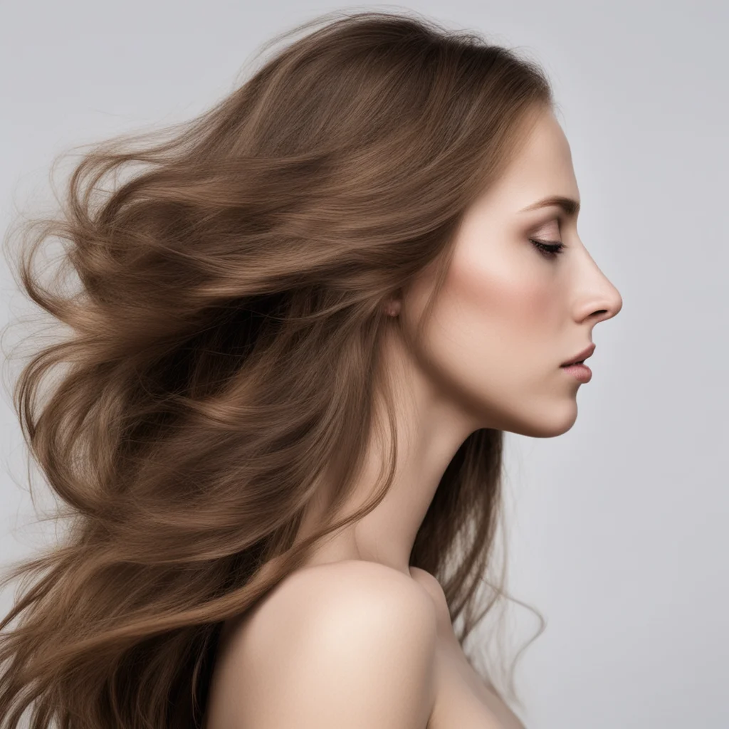 girl side profil flowing hair good looking trending fantastic 1