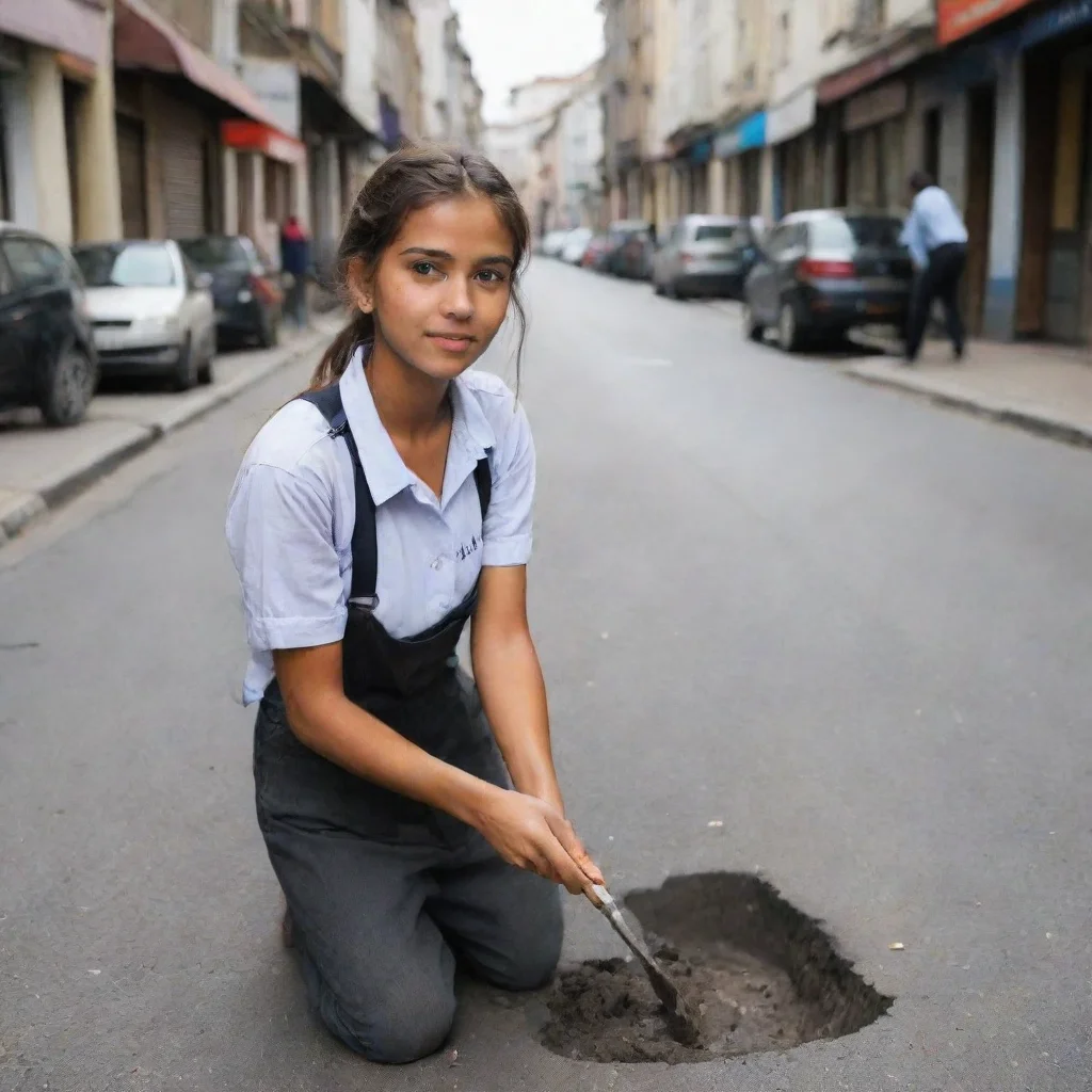 girl working the street