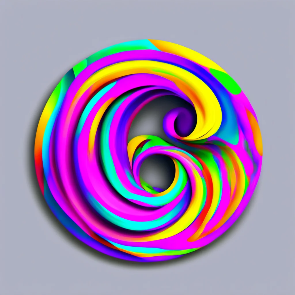 gogh b swirl art colorful letter b logo circle amazing awesome portrait 2