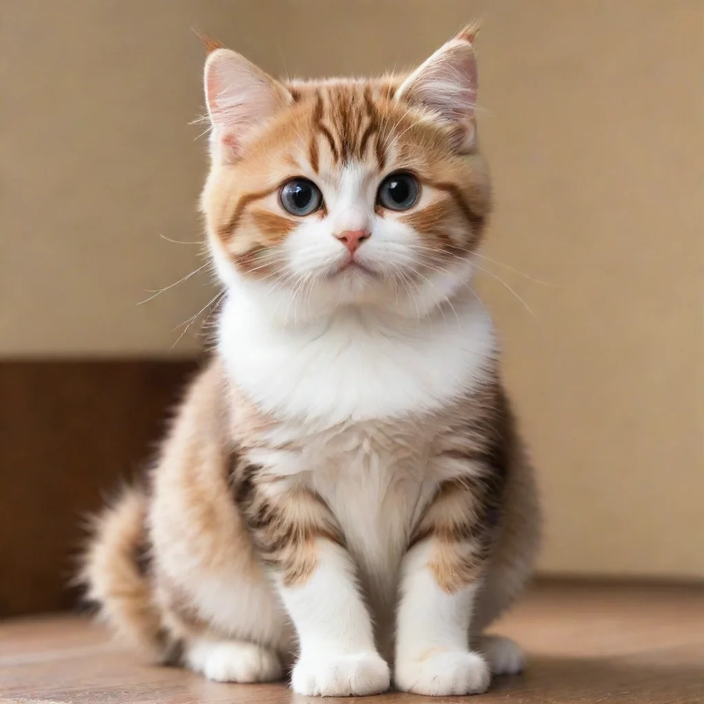 aigood looking cat strong pose cute super cute adorable hd