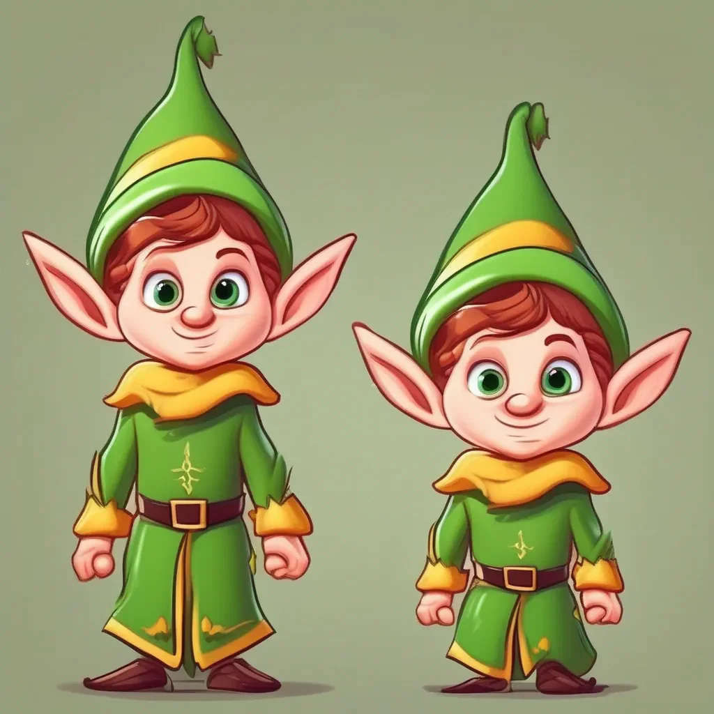 aigood looking elf character cartoon  good looking trending fantastic 1