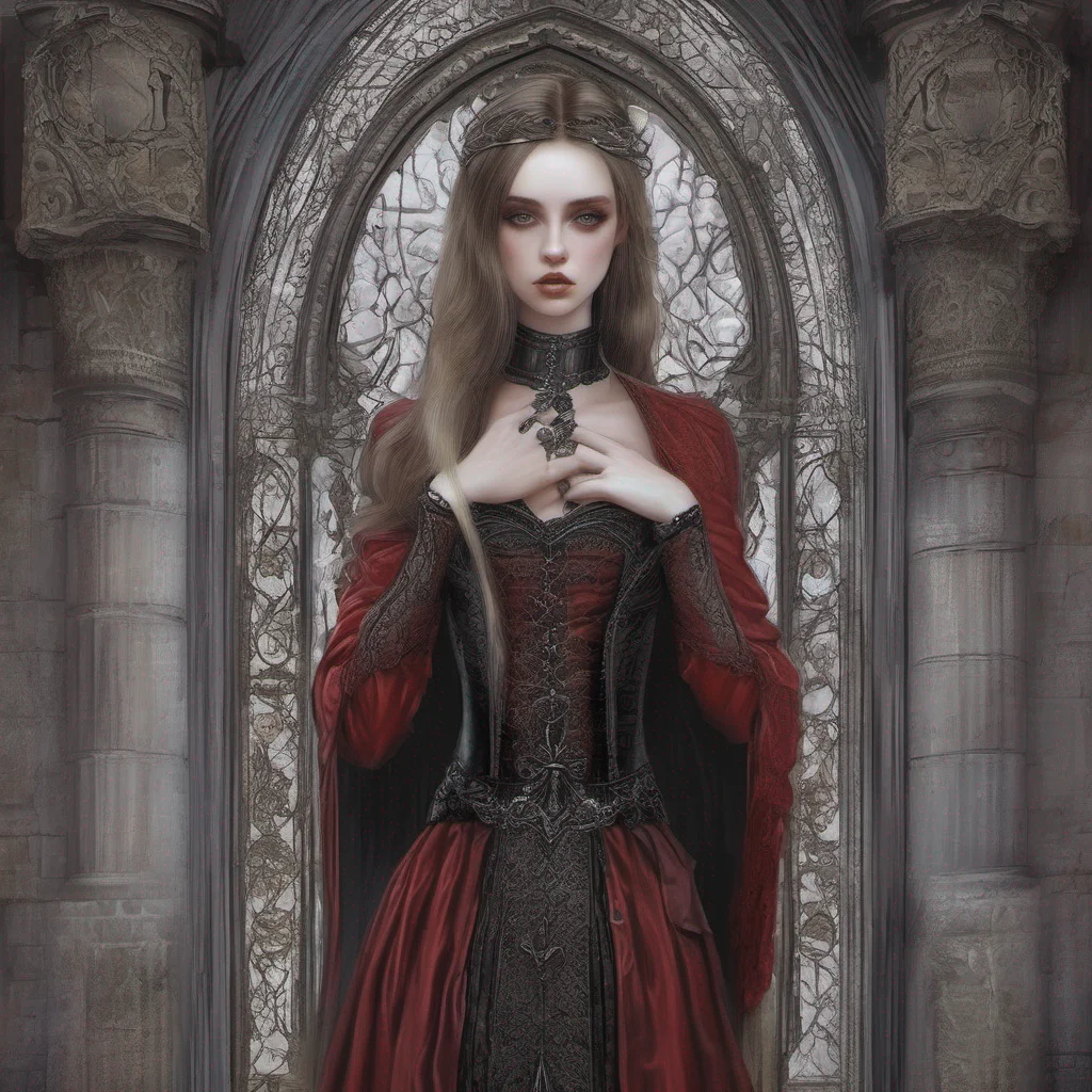goth medieval fantasy art beauty grace  amazing awesome portrait 2