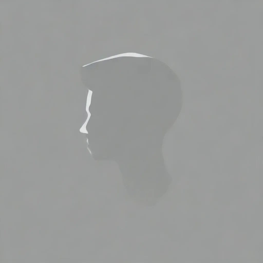 gray profile picture with minimalistic 