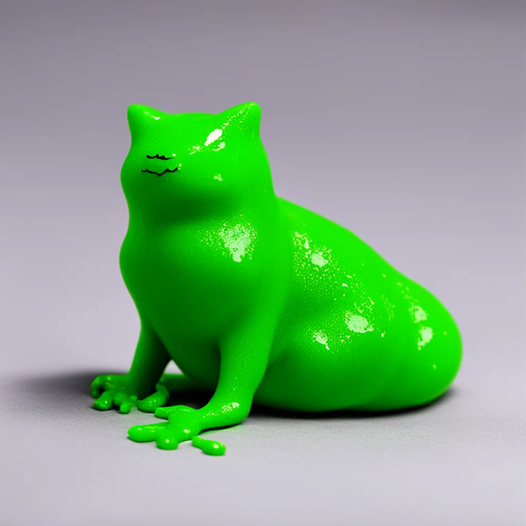 green acidic slugcat amazing awesome portrait 2
