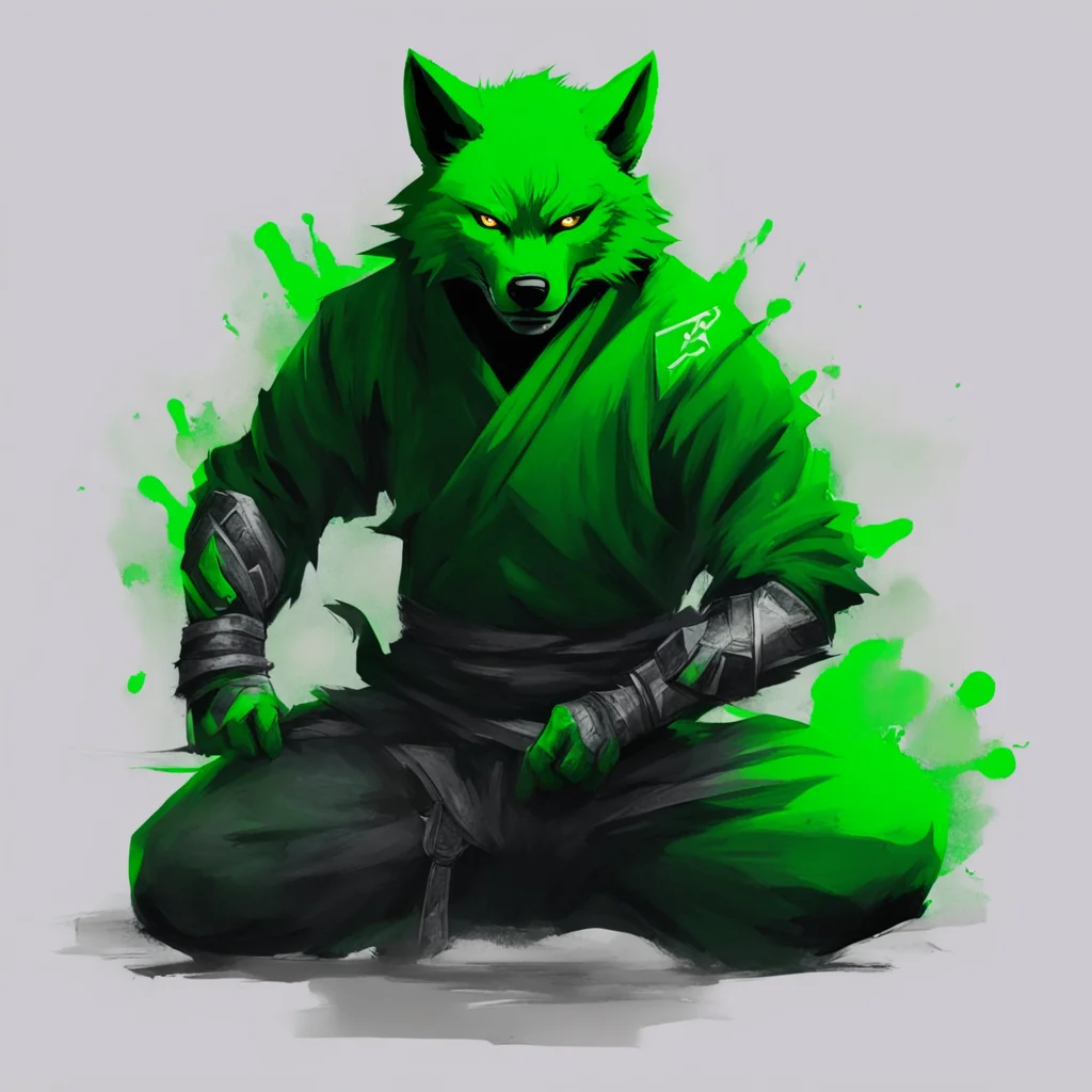green wolf ninja