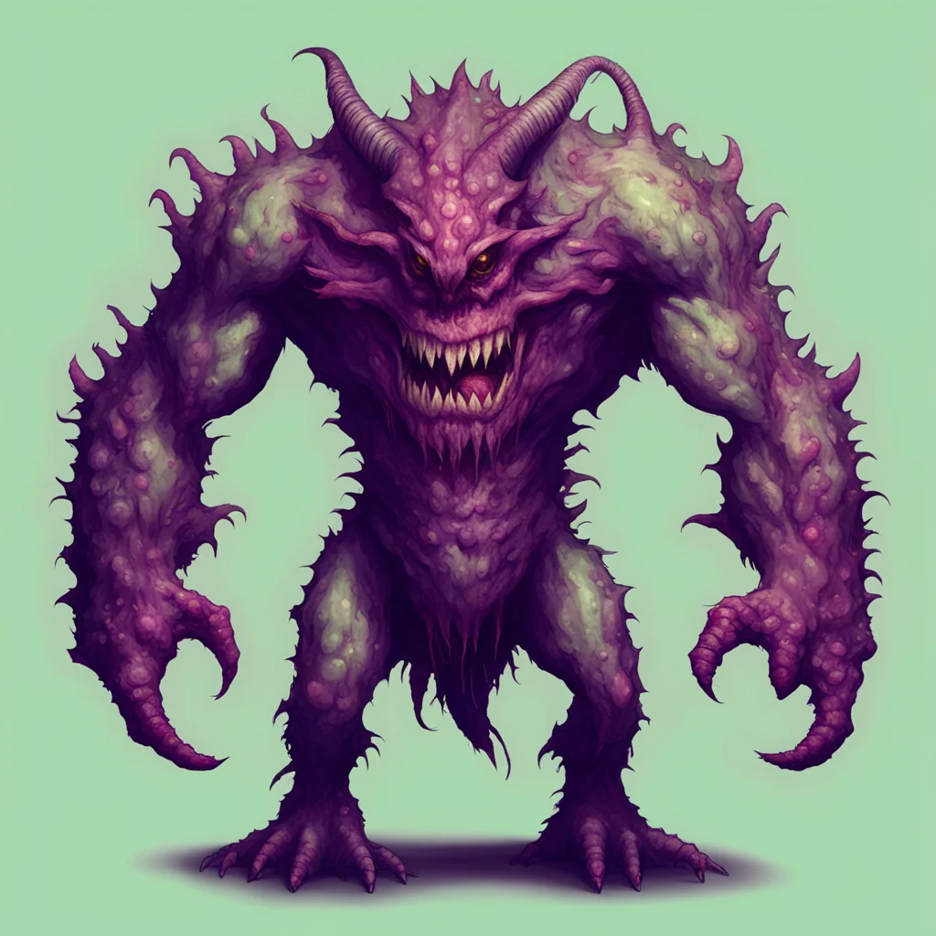 grotesque videogame monster confident engaging wow artstation art 3