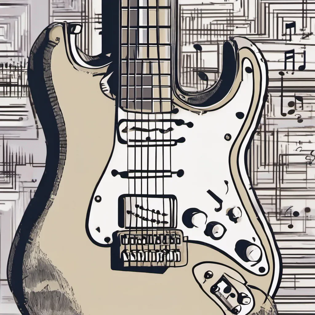 aiguitar sound confident engaging wow artstation art 3