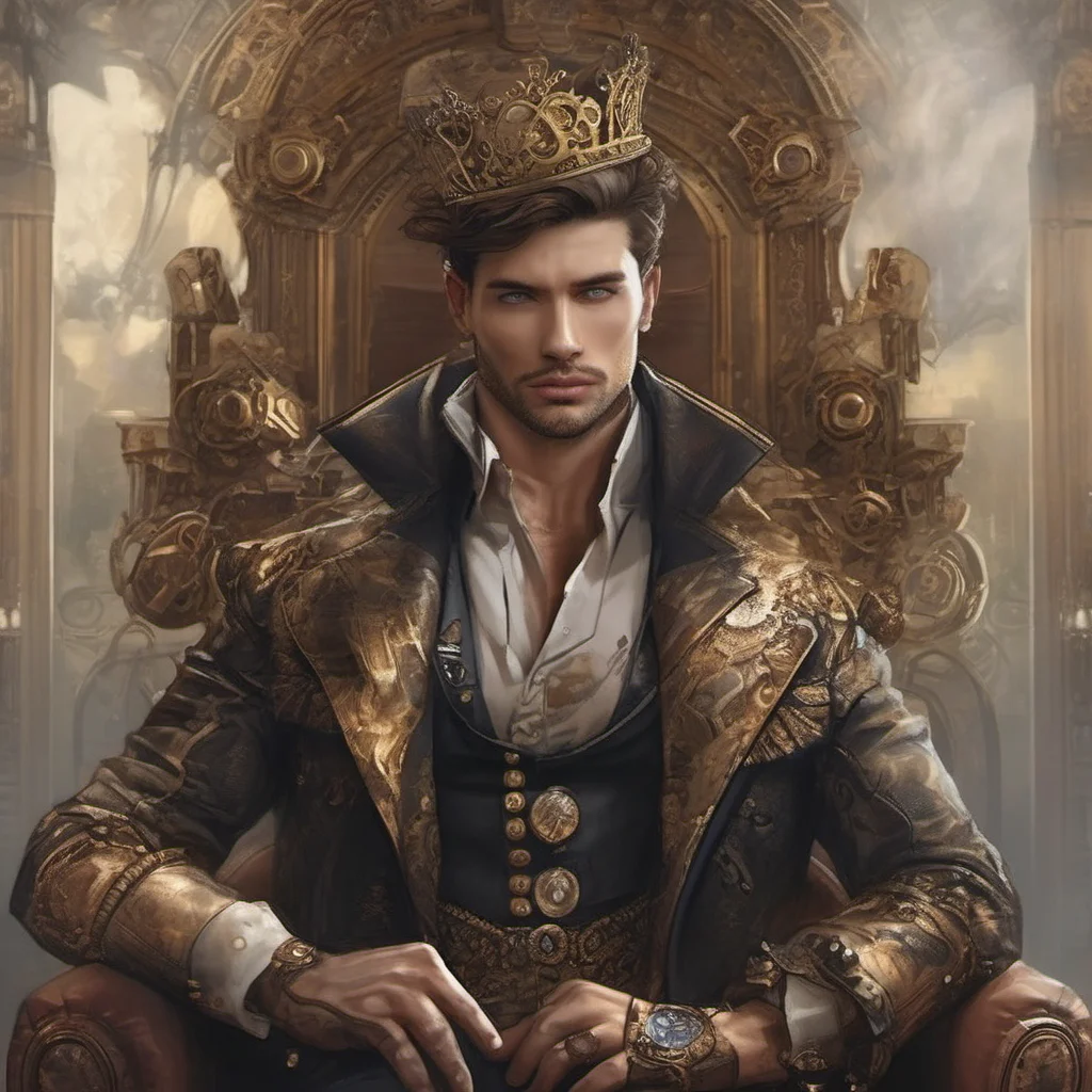 aihandsome king god masculine majestic steampunk seductive good looking trending fantastic 1