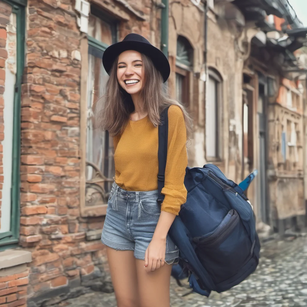 aihappy free travelling woman  good looking trending fantastic 1