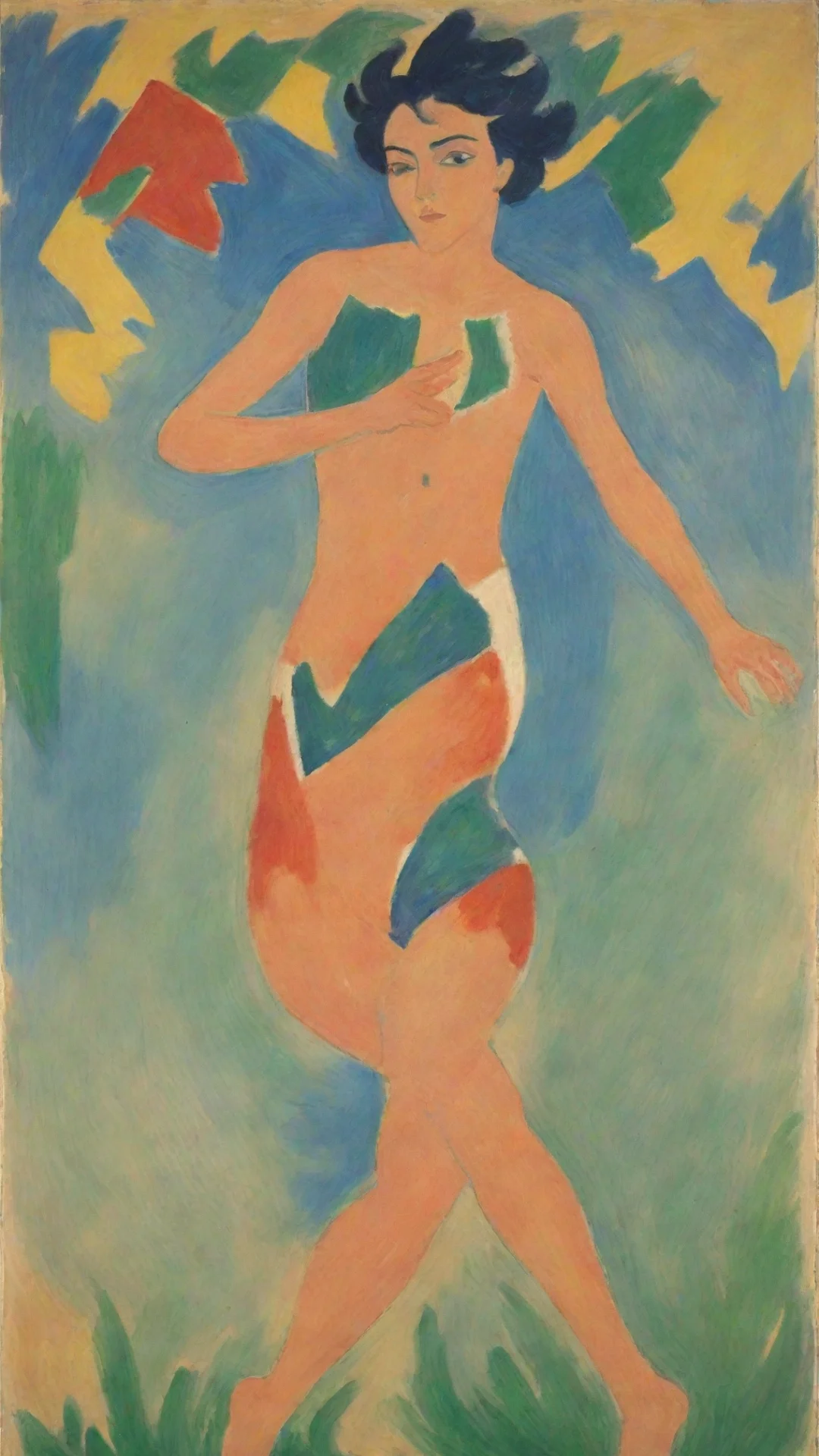 aihenri matisse%2C athlete running%2C olympics tall