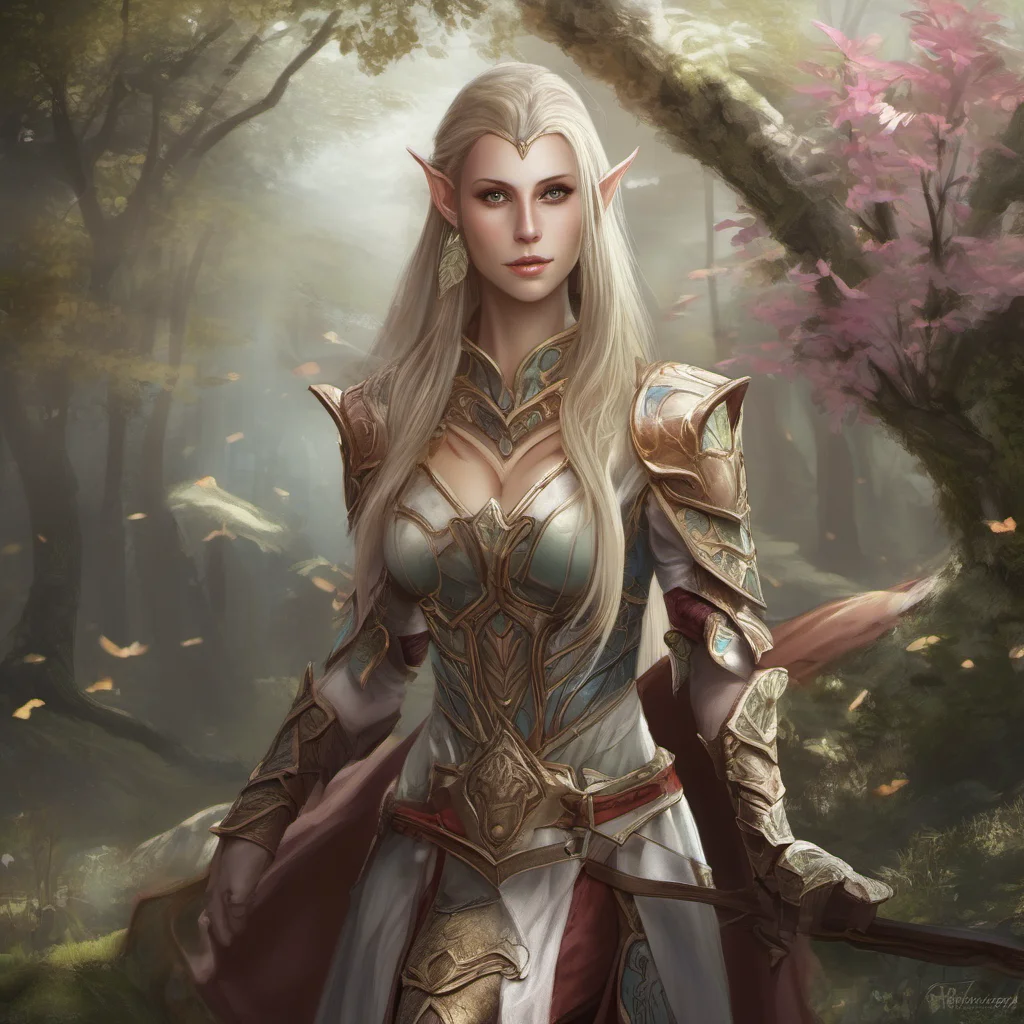 aihigh elf fantasy female amazing awesome portrait 2