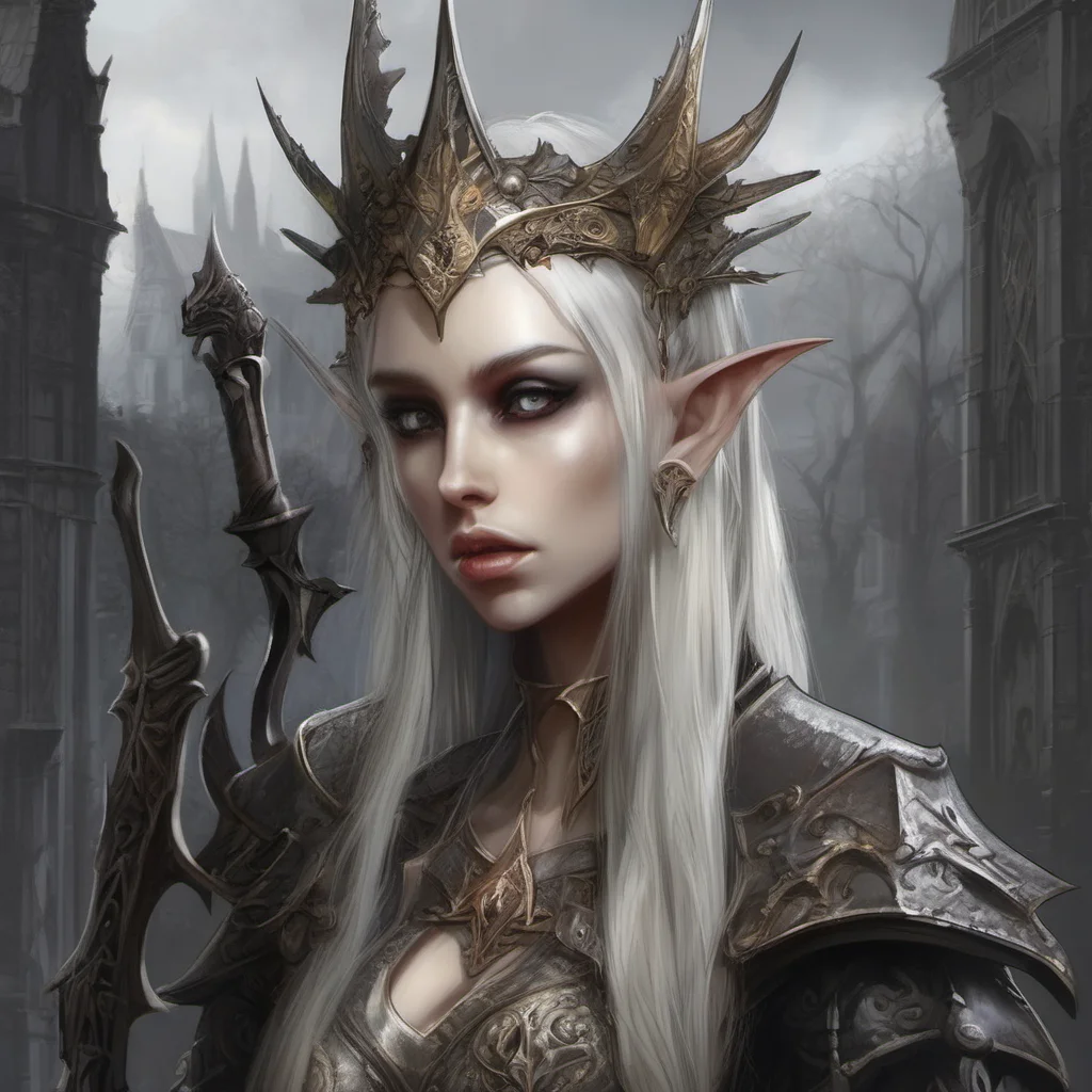 aihigh elf fantasy gothic amazing awesome portrait 2