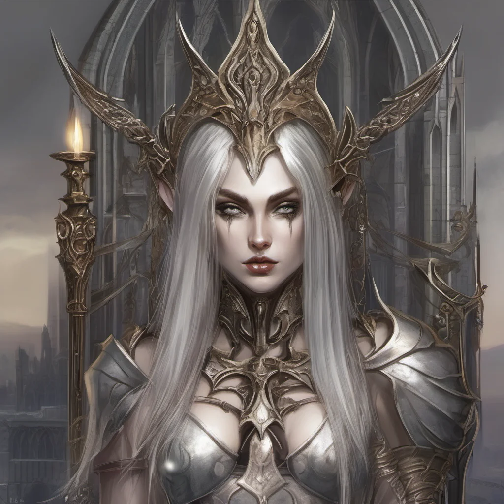 aihigh elf fantasy gothic confident engaging wow artstation art 3