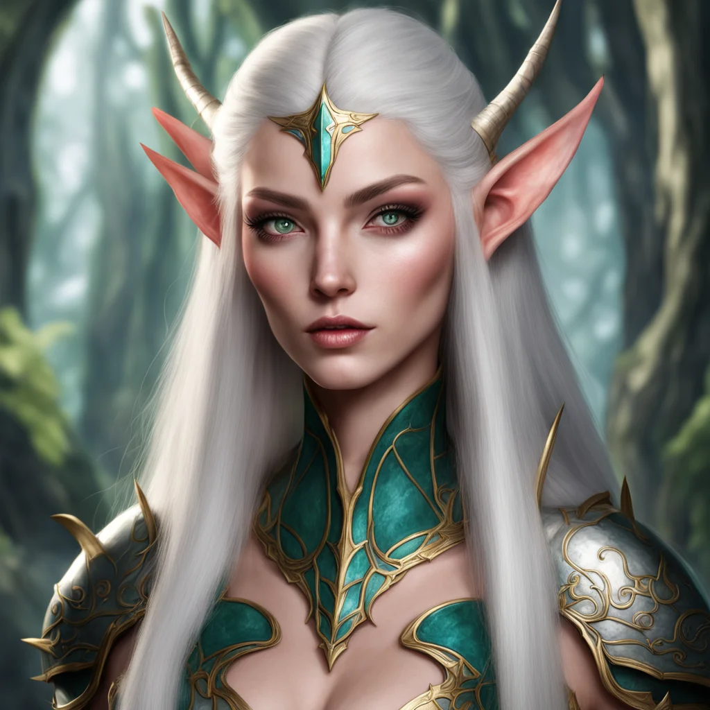 aihigh elf female fantasy portrait good looking trending fantastic 1