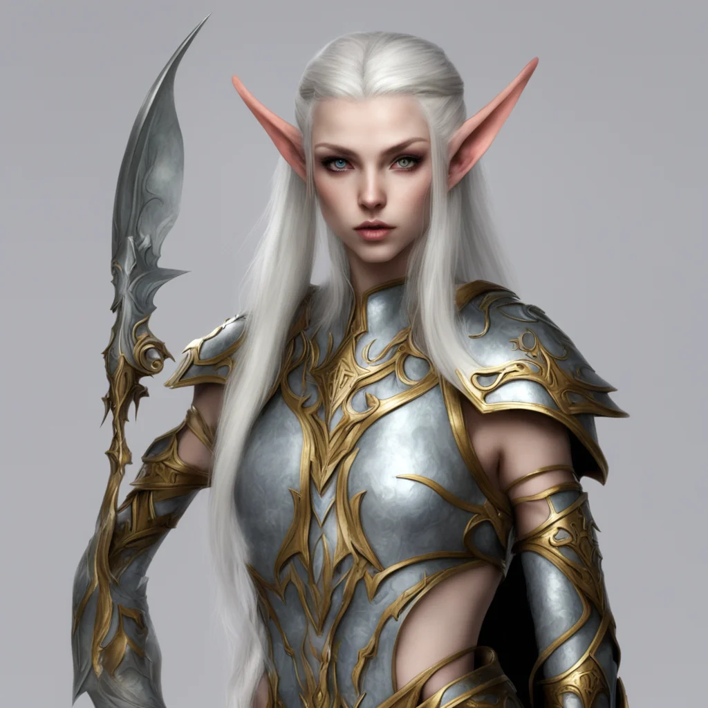aihigh elf female fantasy