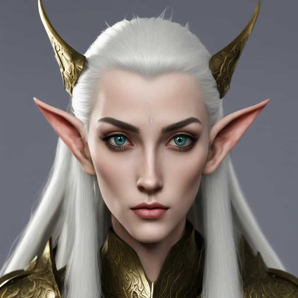 aihigh elf female with pimple