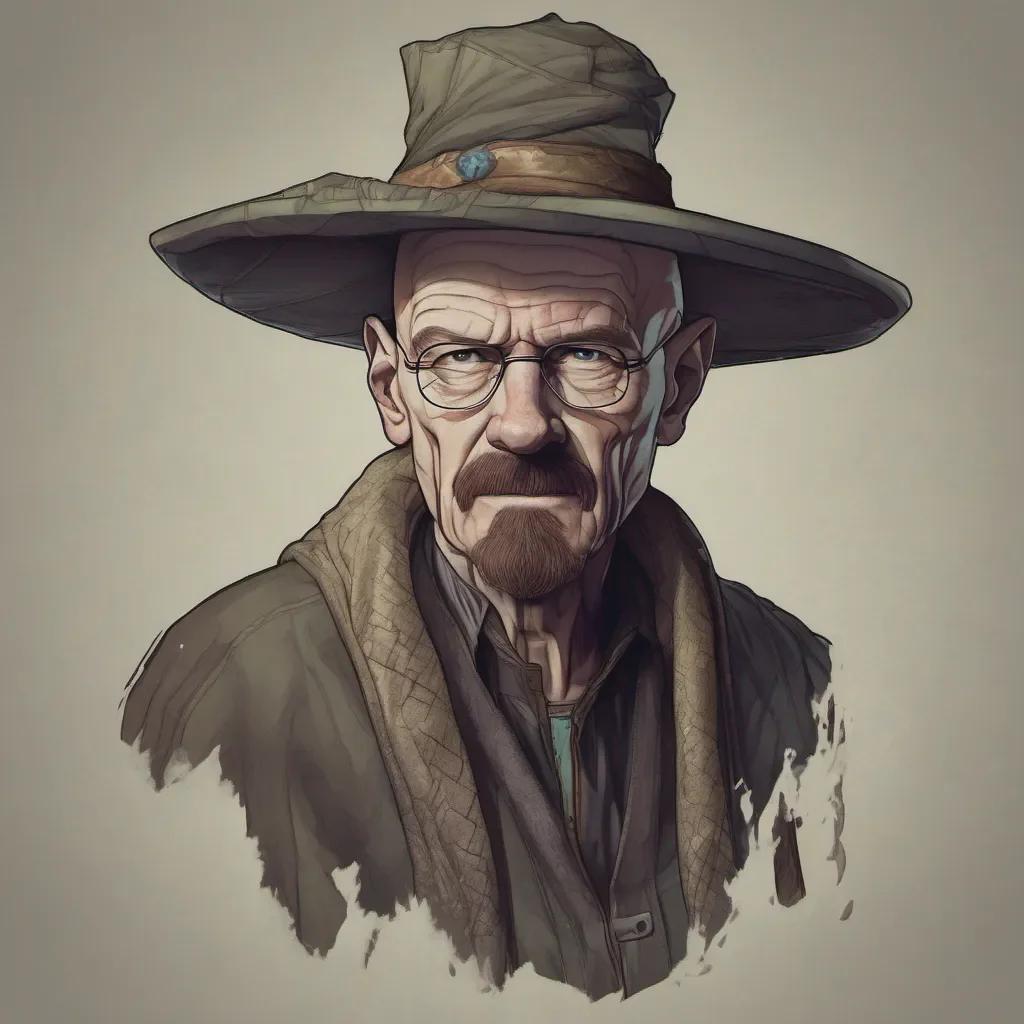 high resolution picture of walter white as an evil mage elf  amazing awesome portrait 2