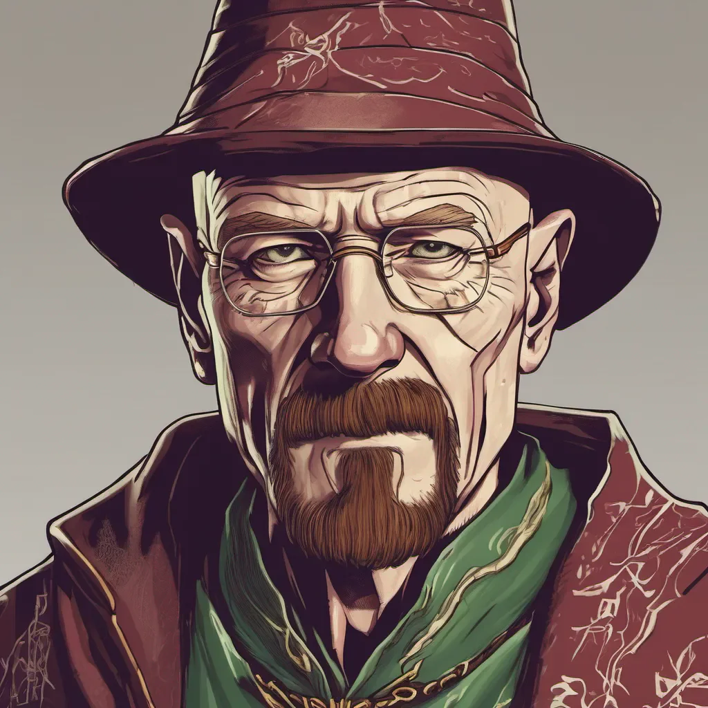 aihigh resolution picture of walter white as an evil mage elf  confident engaging wow artstation art 3