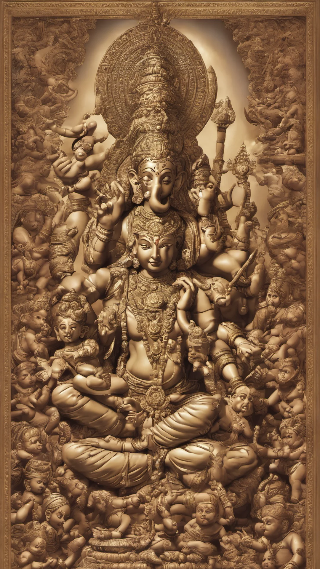 hindu gods  tall
