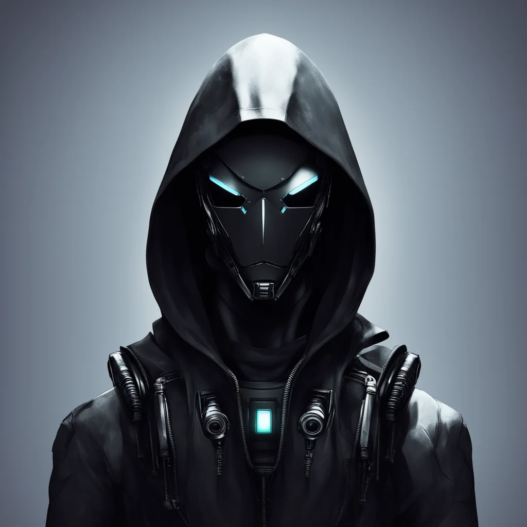 aihooded robot%2C shadowy%2C cyberpunk%2C mirrored shades good looking trending fantastic 1