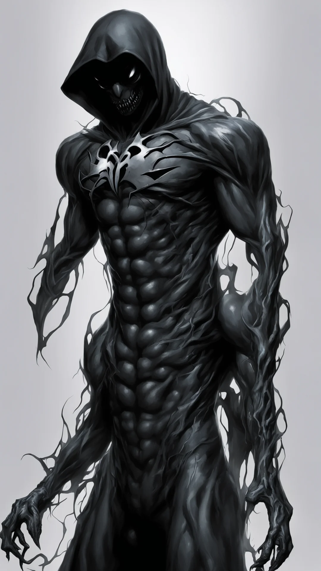 hooded symbiote amazing awesome portrait 2 tall