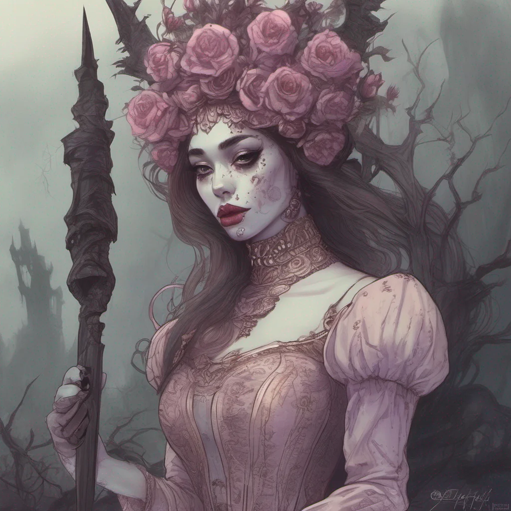 aihorror princess fantasy art