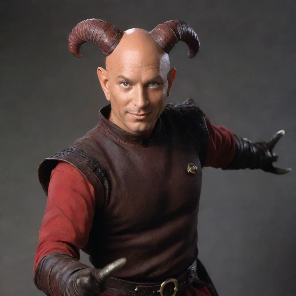 aihowie mandel as a tiefling from dungeons and dragons