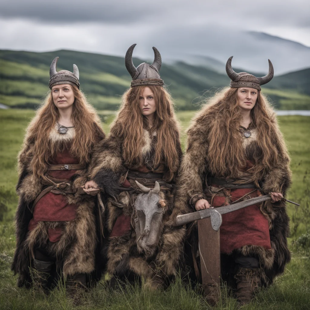 aihrafnkell viking women amazing awesome portrait 2
