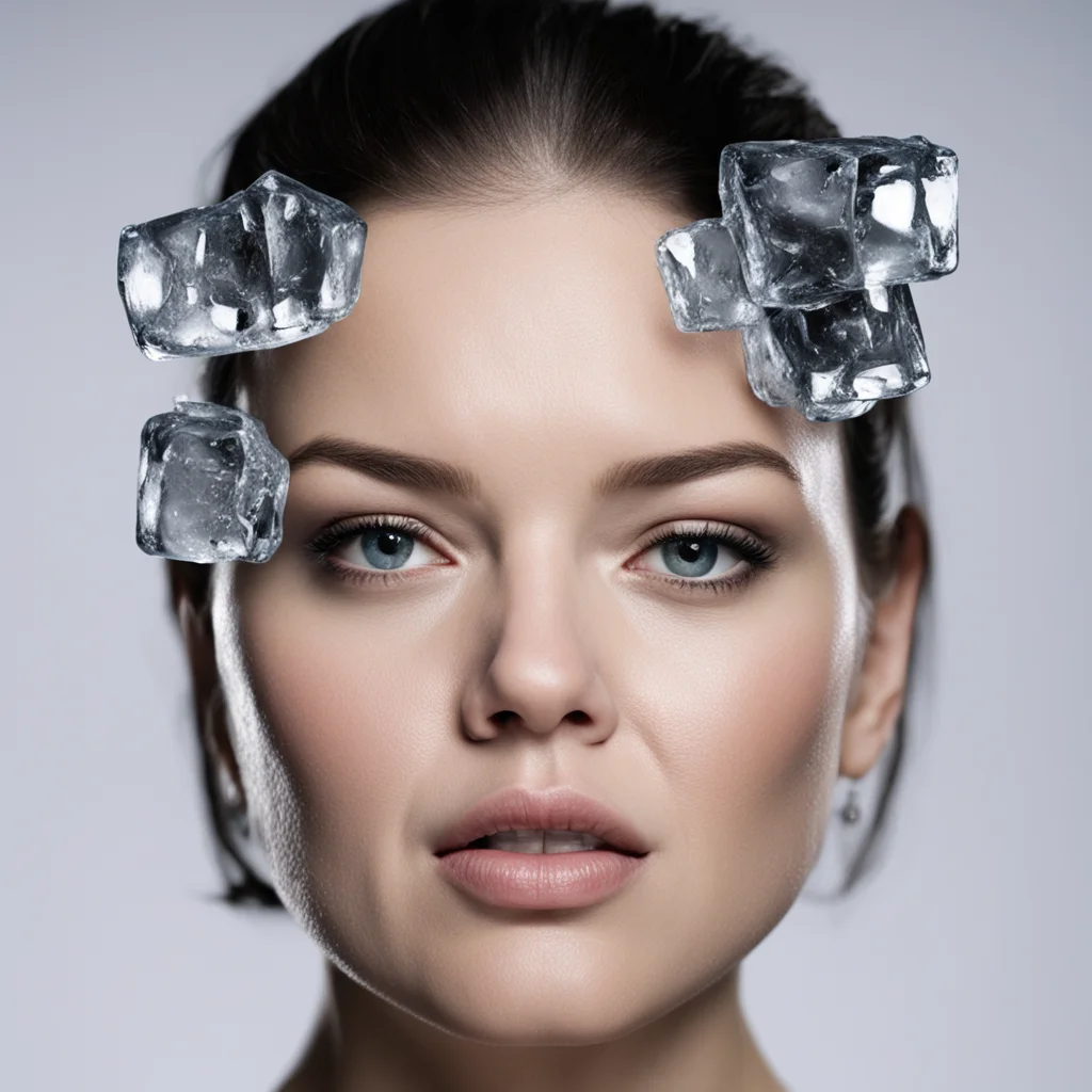 aiice cubes face as a woman good looking trending fantastic 1
