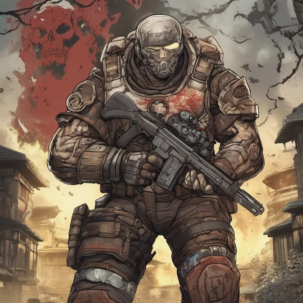 if gears of wars was a japanese  anime good looking trending fantastic 1