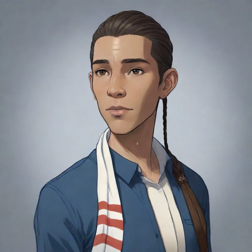 illustration of american avatar
